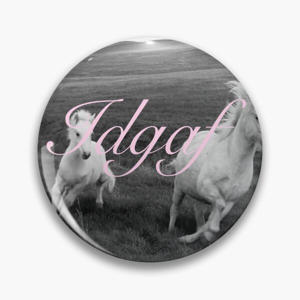 Item preview, IDGAF Pink Coquette Horse designed and sold by skyangels.