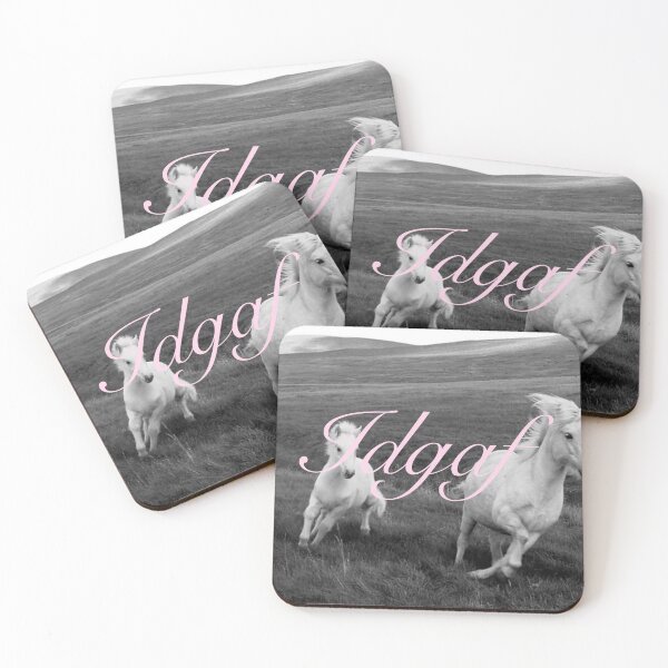 Item preview, IDGAF Pink Coquette Horse designed and sold by skyangels.