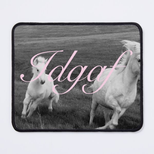 Item preview, IDGAF Pink Coquette Horse designed and sold by skyangels.