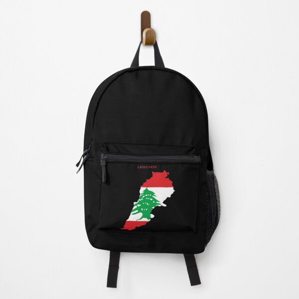 Item preview, Lebanon Map Flag Silhouette Middle East Travel Pride Gift designed and sold by NTGUILTY.