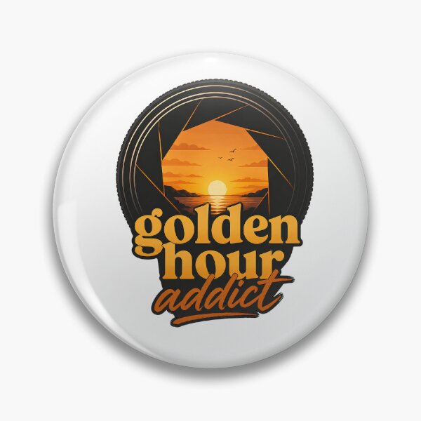 Item preview, Golden Hour Addict Photography Sunset Camera Lens Design designed and sold by DavorNS.