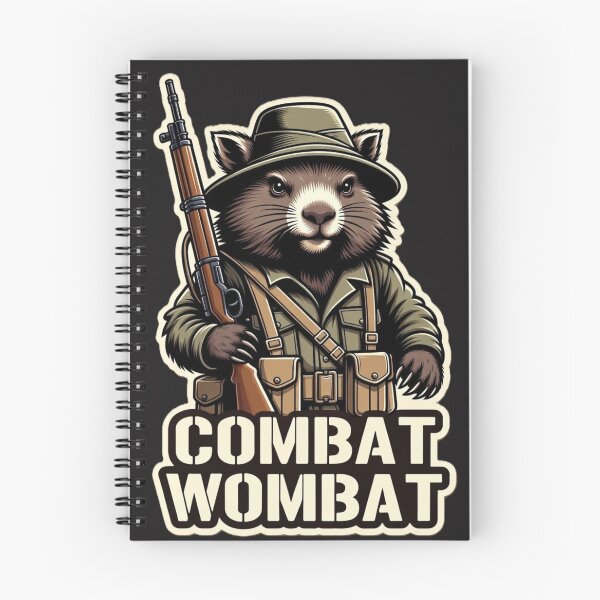 Item preview, Combat Wombat designed and sold by Kirrindy Designs.