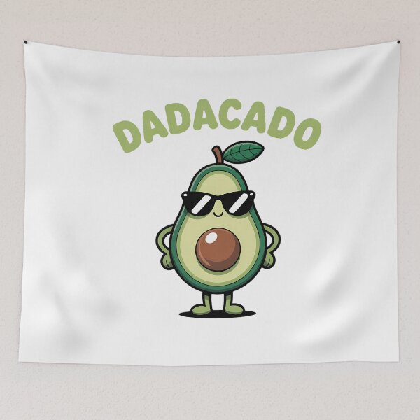 Item preview, Dadacado Cute Daddy Avocado Pregnant Dad designed and sold by SapfireStuArt.