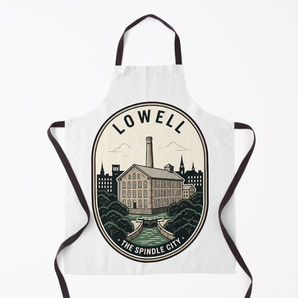 Item preview, Lowell Massachusetts Spindle City Vintage Industrial Mill designed and sold by k3rstman1.