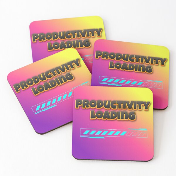 Item preview, Productivity Loading Funny Lazy Office Humor Sarcastic Gift designed and sold by designcolossal.