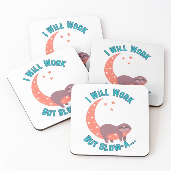 Item preview, Sloth Humor Gift designed and sold by designcolossal.