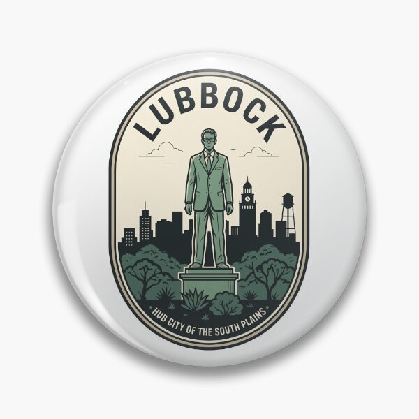 Item preview, Vintage Lubbock Texas Buddy Holly Hub City designed and sold by k3rstman1.
