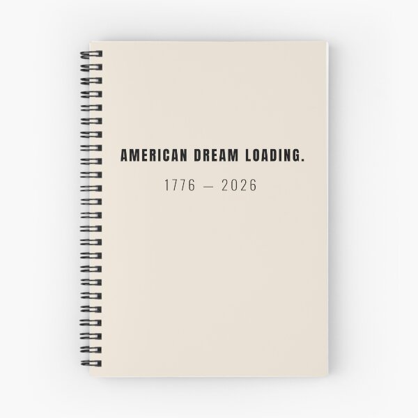 Item preview, American Dream Loading 1776 2026, USA 250th Anniversary Retro Minimalist designed and sold by ValentinaHramov.