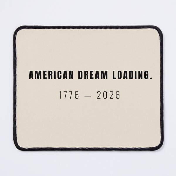 Item preview, American Dream Loading 1776 2026, USA 250th Anniversary Retro Minimalist designed and sold by ValentinaHramov.
