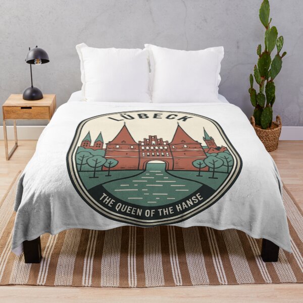 Item preview, Lübeck Germany Holstentor Vintage Travel Emblem designed and sold by k3rstman1.