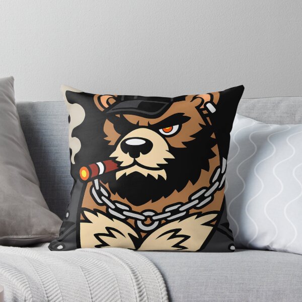 Item preview, Leather Smoking Daddy Bear designed and sold by BlueBullBazaar.