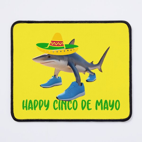 Item preview, Happy Cinco de Mayo Tralalero Tralala in a Cinco de Mayo Sombrero designed and sold by EmeraldeaArt.