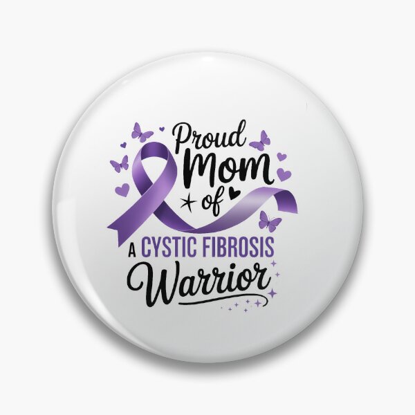 Item preview, Cystic Fibrosis Awareness Proud Mom of A Cystic Fibrosis Warrior designed and sold by SapfireStuArt.