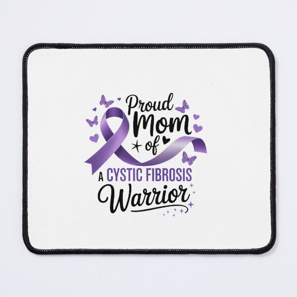 Item preview, Cystic Fibrosis Awareness Proud Mom of A Cystic Fibrosis Warrior designed and sold by SapfireStuArt.