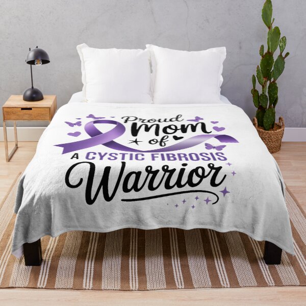 Item preview, Cystic Fibrosis Awareness Proud Mom of A Cystic Fibrosis Warrior designed and sold by SapfireStuArt.