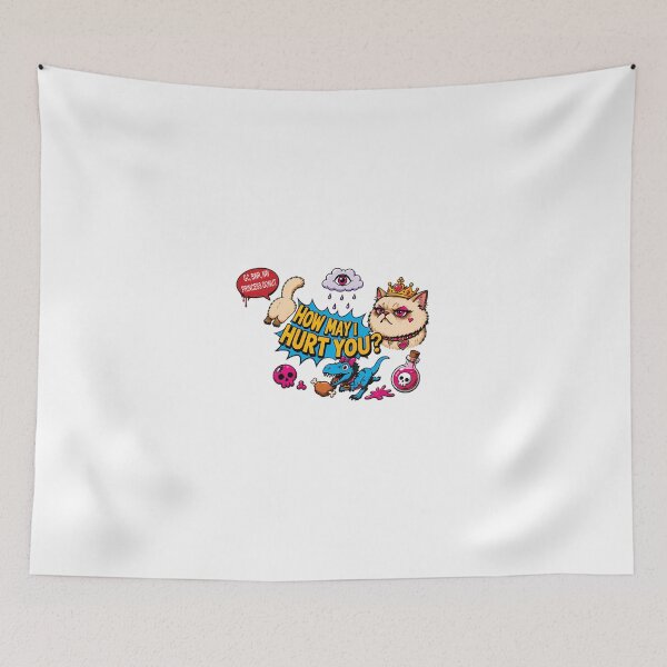 Item preview, Dungeon Crawler Carl, Princess Donut, HOW MAY I HURT YOU designed and sold by PamoHunter.