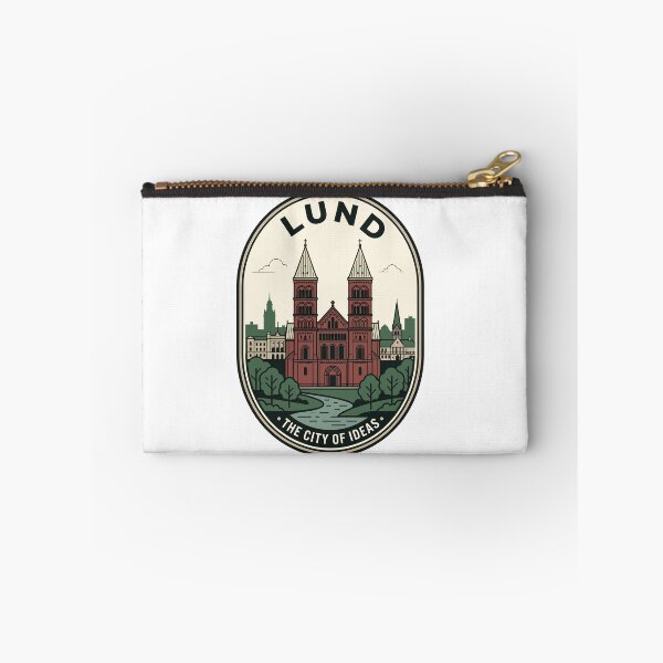 Item preview, Lund Sweden Cathedral Vintage Travel Emblem designed and sold by k3rstman1.
