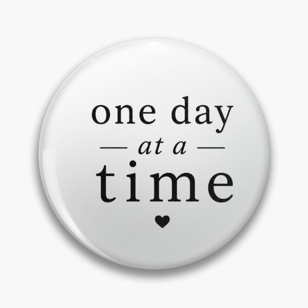 Item preview, One Day at a Time Gothic Aesthetic Quote Shirt | Dark Vintage Grunge Typography designed and sold by NBT-NOVA.