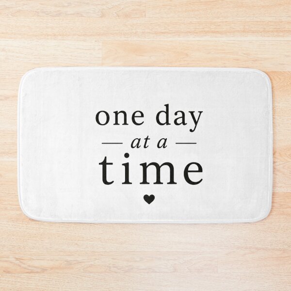Item preview, One Day at a Time Gothic Aesthetic Quote Shirt | Dark Vintage Grunge Typography designed and sold by NBT-NOVA.