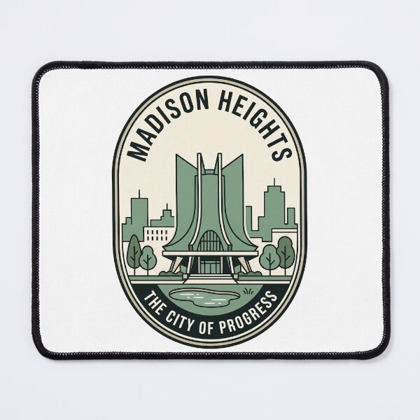 Item preview, Madison Heights Michigan City of Progress Vintage Emblem designed and sold by k3rstman1.