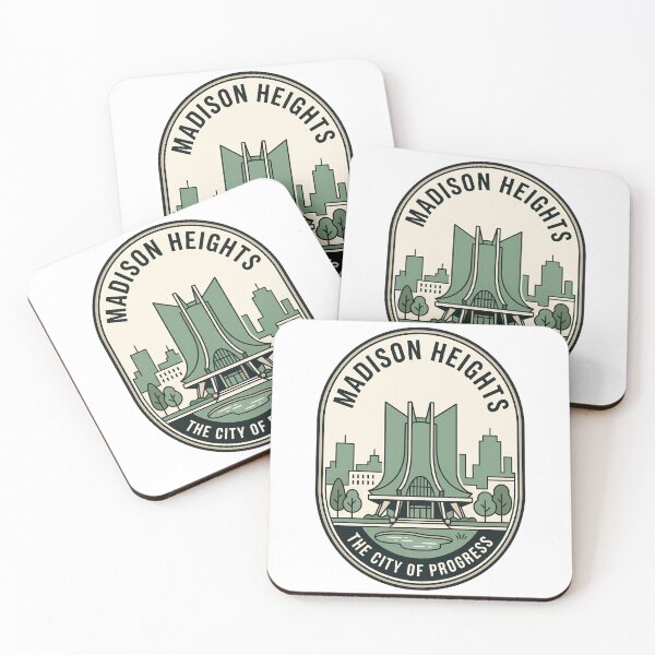 Item preview, Madison Heights Michigan City of Progress Vintage Emblem designed and sold by k3rstman1.