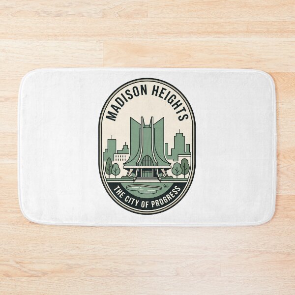 Item preview, Madison Heights Michigan City of Progress Vintage Emblem designed and sold by k3rstman1.