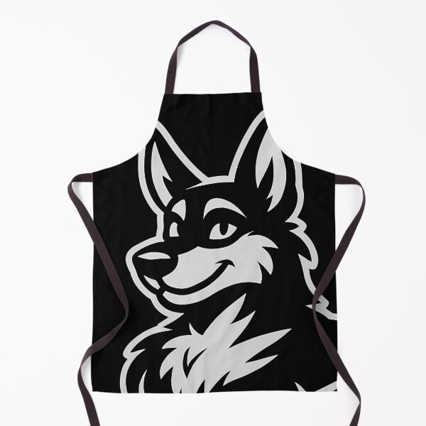 Aperçu de l'œuvre Silhouette anthropomorphe de berger allemand créée et vendue par BlueBullBazaar.