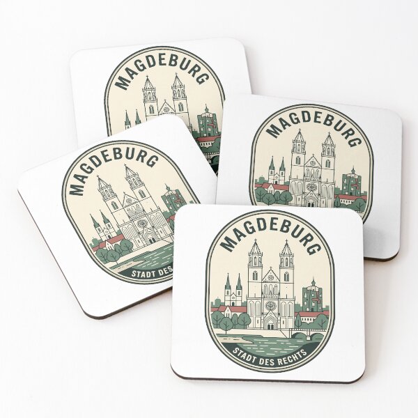Item preview, Vintage Magdeburg Germany Cathedral Travel Badge designed and sold by k3rstman1.