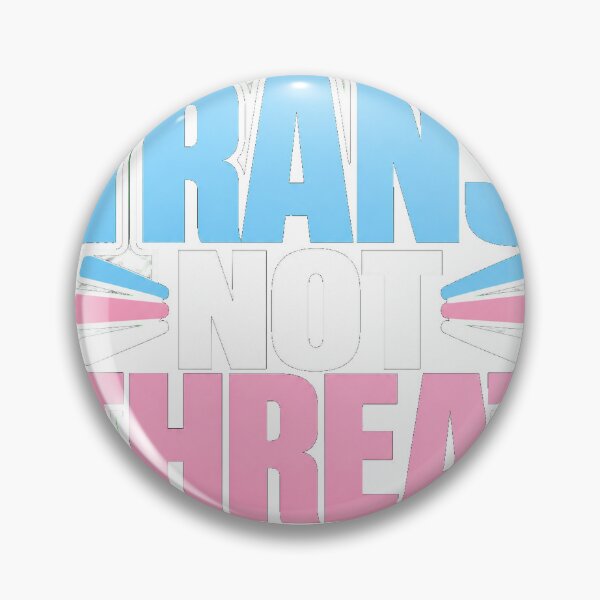 Item preview, Trans Not Threat - Powerful Transgender Pride & Allyship Design designed and sold by Atlant11.