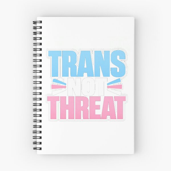 Item preview, Trans Not Threat - Powerful Transgender Pride & Allyship Design designed and sold by Atlant11.