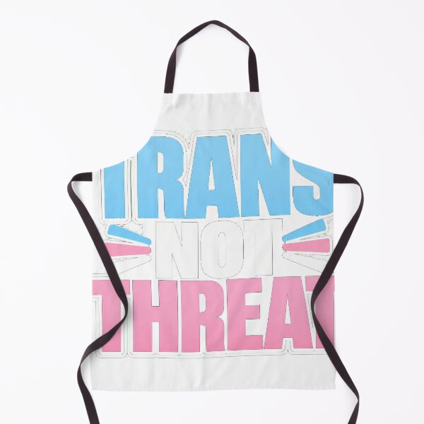 Item preview, Trans Not Threat - Powerful Transgender Pride & Allyship Design designed and sold by Atlant11.