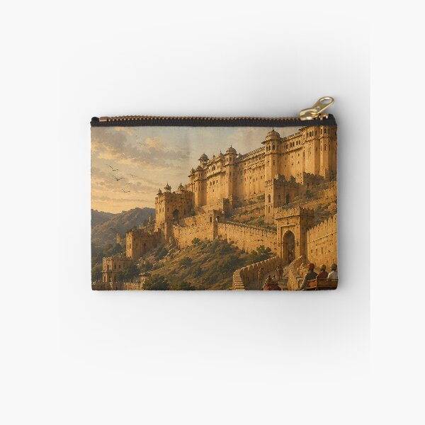 Item preview, Amber Fort at Golden Hour designed and sold by RajRang.