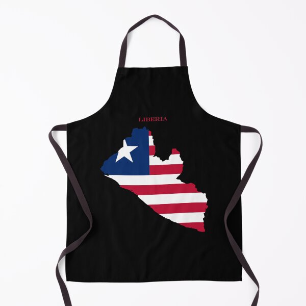 Item preview, Liberia Map Flag Silhouette Africa Travel Pride Gift designed and sold by NTGUILTY.