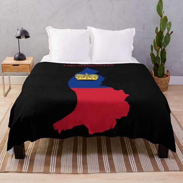 Item preview, Liechtenstein Map Flag Silhouette Europe Travel Pride Gift designed and sold by NTGUILTY.