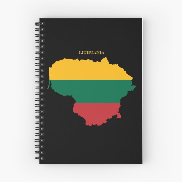 Item preview, Lithuania Map Flag Silhouette Europe Travel Pride Gift designed and sold by NTGUILTY.