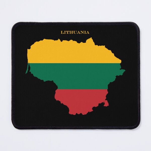 Item preview, Lithuania Map Flag Silhouette Europe Travel Pride Gift designed and sold by NTGUILTY.