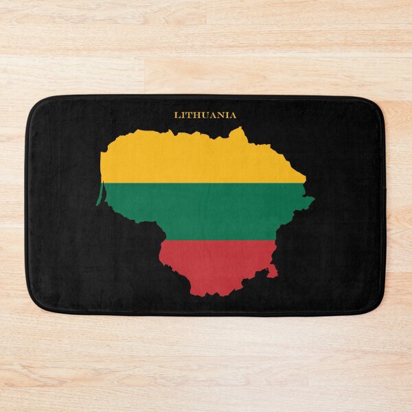 Item preview, Lithuania Map Flag Silhouette Europe Travel Pride Gift designed and sold by NTGUILTY.