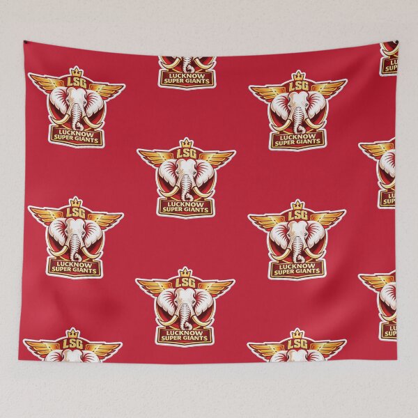Item preview, The Lucknow Super (LSG) big logo arts designed and sold by Crick-Art.