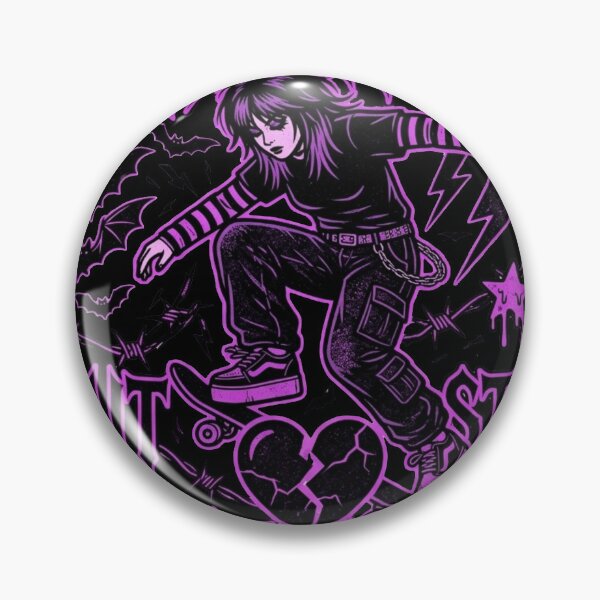 Item preview, Dead Inside But Still Kickflipping Skateboard Girl designed and sold by Yellowriversss.