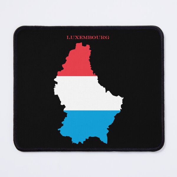 Item preview, Luxembourg Map Flag Silhouette Europe Travel Pride Gift designed and sold by NTGUILTY.