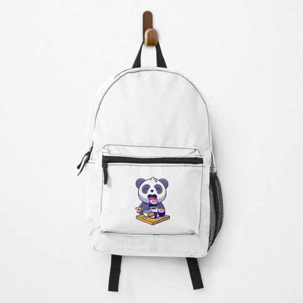 Item preview, Cute Panda Bear Eating Sushi With Chopsticks designed and sold by mseymo.