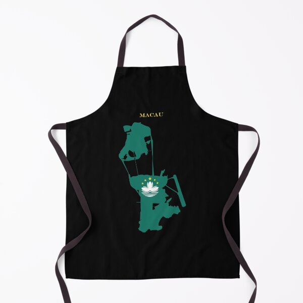 Item preview, Macau Map Flag Silhouette Asia Travel Pride Gift designed and sold by NTGUILTY.