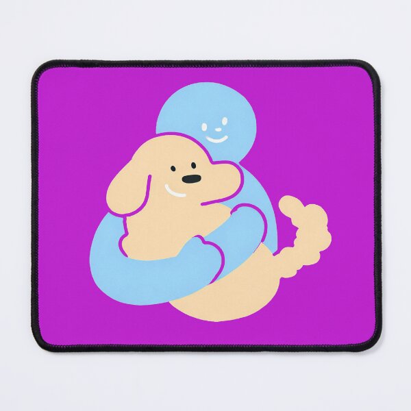 Item preview, Cute Hugging Dog Cartoon – Wholesome Friendship Illustration Aesthetic designed and sold by zohocreations.