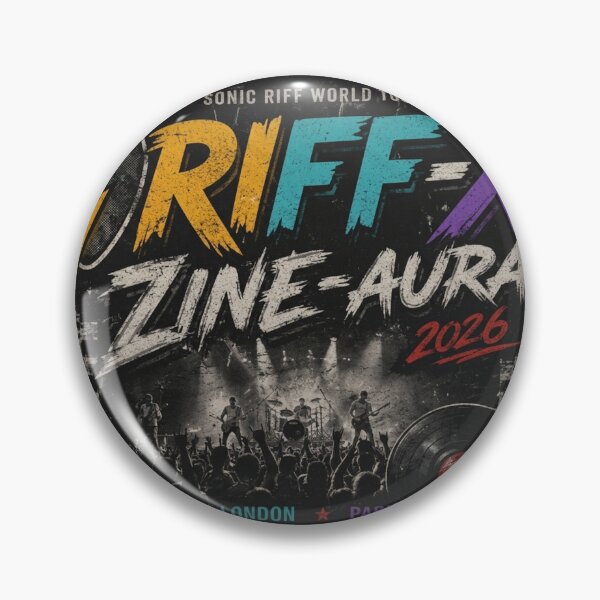 Item preview, RIFF-X ZINE-AURA 2026 Vintage Rock Studio Graphic2 designed and sold by shikuldo7.