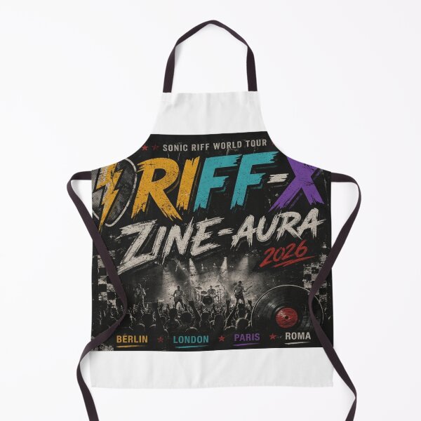 Item preview, RIFF-X ZINE-AURA 2026 Vintage Rock Studio Graphic2 designed and sold by shikuldo7.