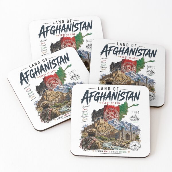 Item preview, Afghanistan – Heart of Asia Vintage Travel  designed and sold by Countries&Cities Shop.