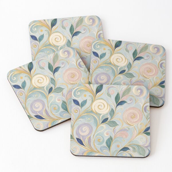 Item preview, Ornate Spiraling Botanical Abstract Pattern designed and sold by Lizetteh.