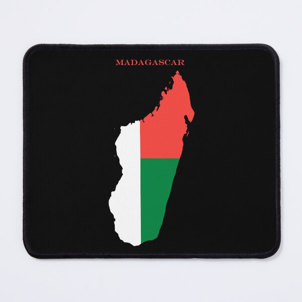Item preview, Madagascar Map Flag Silhouette Africa Travel Pride Gift designed and sold by NTGUILTY.