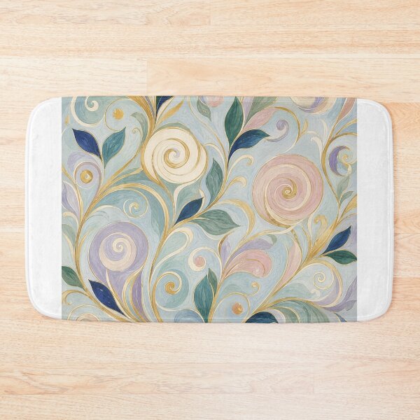 Item preview, Ornate Spiraling Botanical Abstract Pattern designed and sold by Lizetteh.
