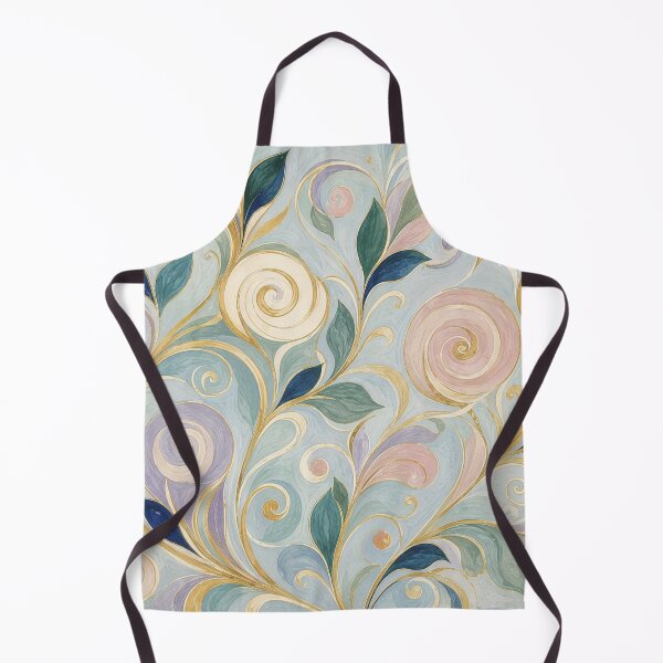 Item preview, Ornate Spiraling Botanical Abstract Pattern designed and sold by Lizetteh.
